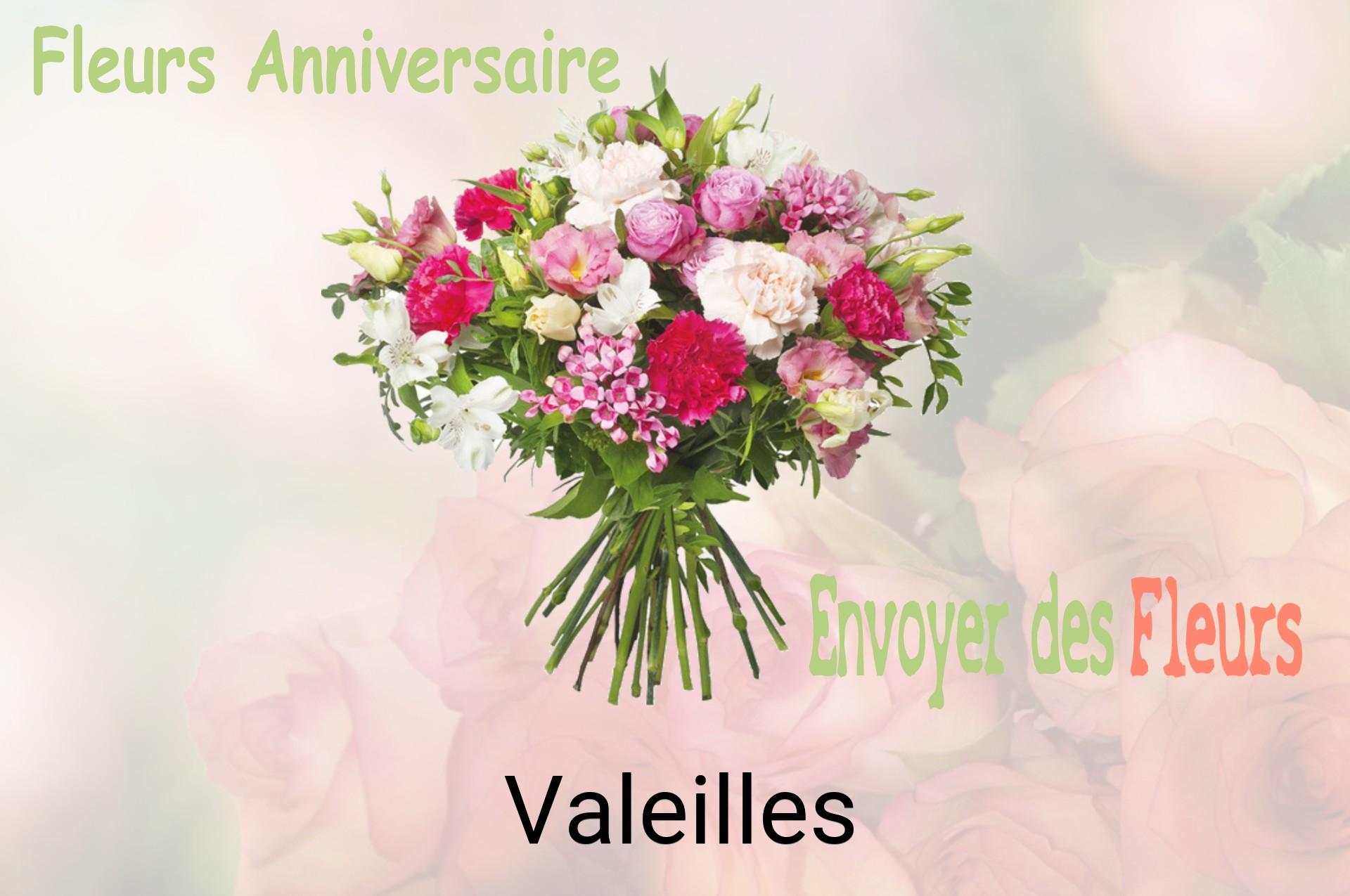 Bouquet de fleurs d’anniversaire livré à Valeilles