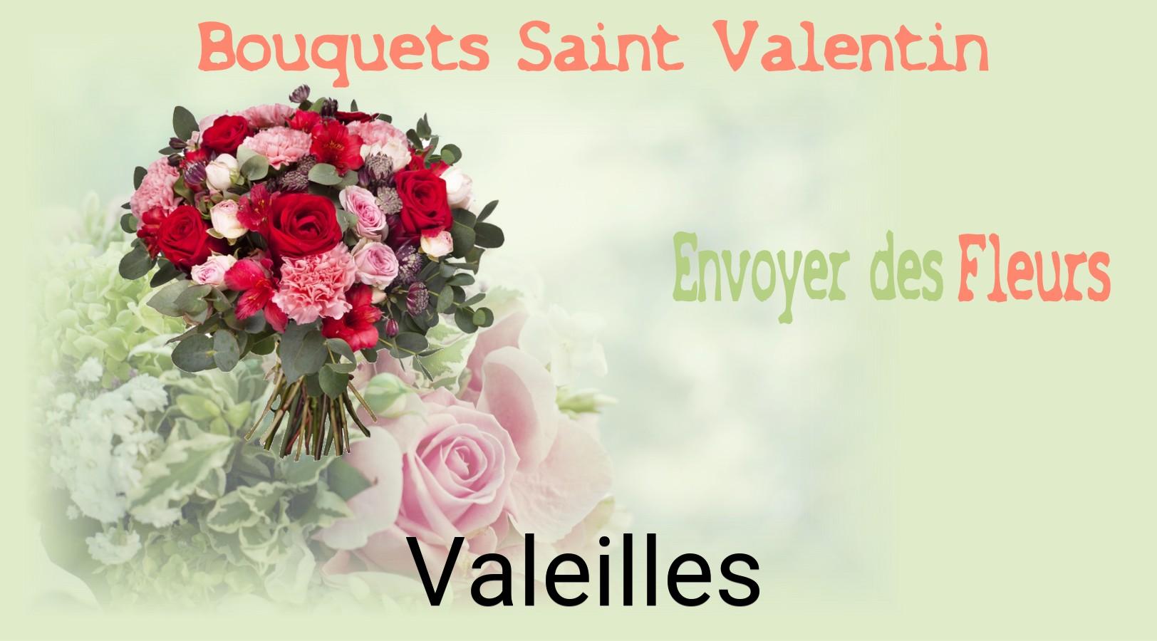 Roses de Saint-Valentin livrées à Valeilles